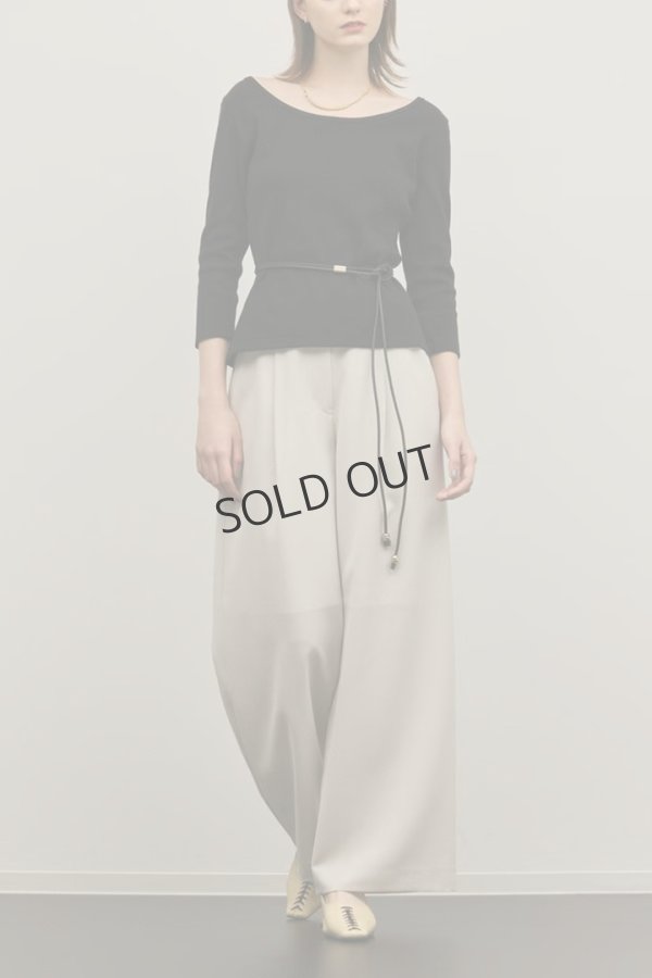 画像5: グレースコンチネンタル｜GRACE CONTINENTAL ダイアグラム DIAGRAM  テレコカットトップ{-BFS} (5)