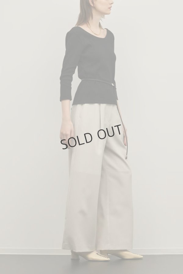 画像6: グレースコンチネンタル｜GRACE CONTINENTAL ダイアグラム DIAGRAM  テレコカットトップ{-BFS} (6)