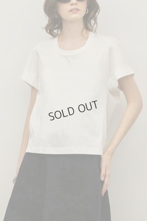 画像1: グレースコンチネンタル｜GRACE CONTINENTAL ダイアグラム DIAGRAM  ルーズカットTシャツ{-BFS} (1)