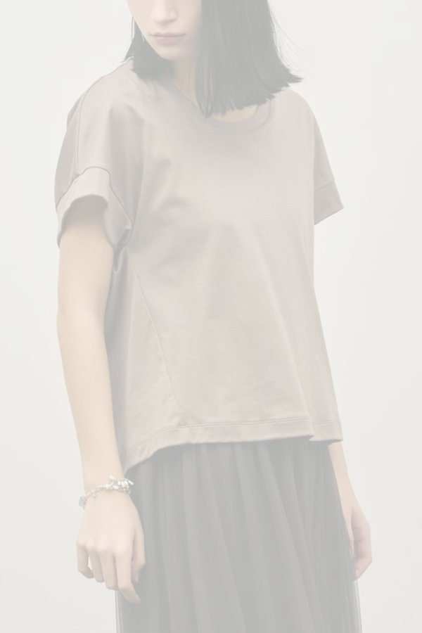 画像7:   グレースコンチネンタル｜GRACE CONTINENTAL ダイアグラム DIAGRAM  ルーズカットTシャツ{-BFS} (7)
