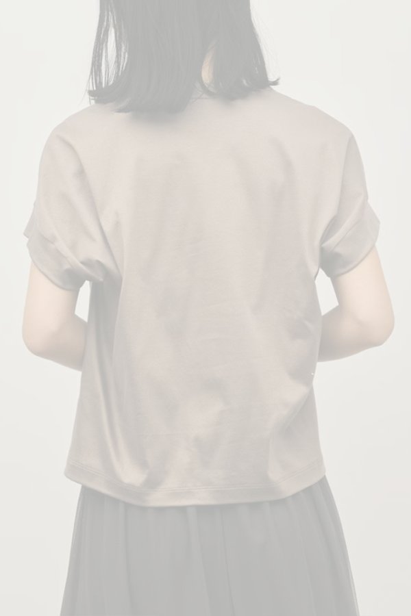 画像8:   グレースコンチネンタル｜GRACE CONTINENTAL ダイアグラム DIAGRAM  ルーズカットTシャツ{-BFS} (8)