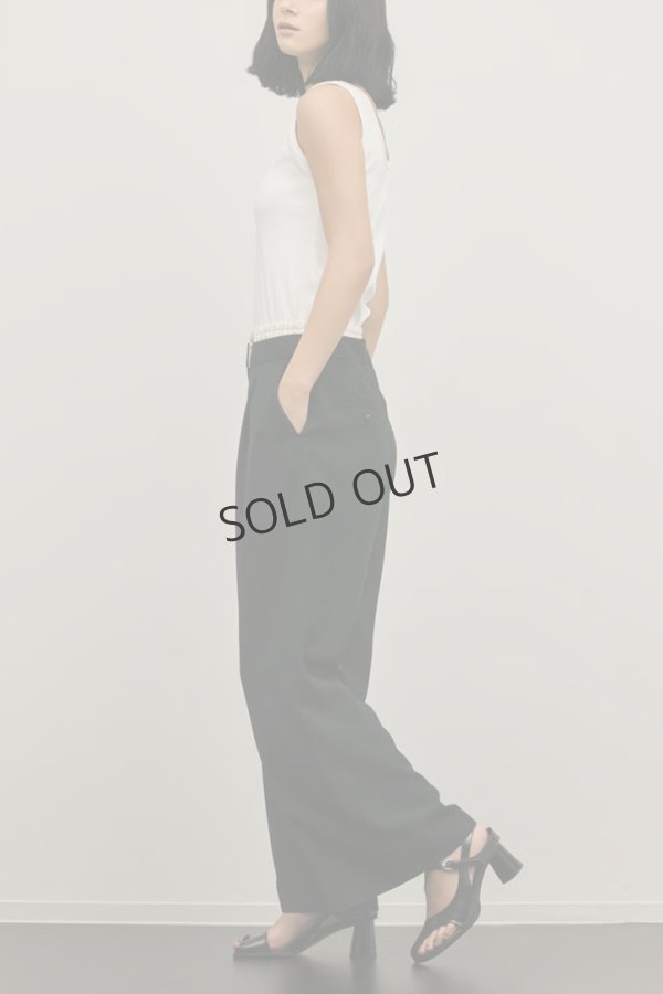 画像3: グレースコンチネンタル｜GRACE CONTINENTAL ダイアグラム DIAGRAM  テレコノースリーブトップ{-BFS} (3)