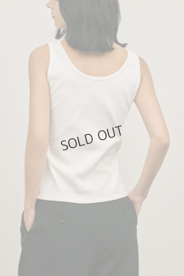 画像8: グレースコンチネンタル｜GRACE CONTINENTAL ダイアグラム DIAGRAM  テレコノースリーブトップ{-BFS} (8)