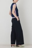画像3: グレースコンチネンタル｜GRACE CONTINENTAL ダイアグラム DIAGRAM  シャンブレーマリンパンツ{-BFA} (3)