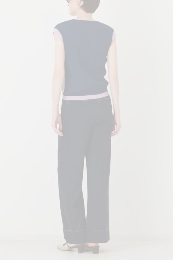 画像4: グレースコンチネンタル｜GRACE CONTINENTAL ダイアグラム DIAGRAM  シャンブレーマリンパンツ{-BFA} (4)