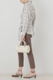 画像4: グレースコンチネンタル｜GRACE CONTINENTAL ダイアグラム DIAGRAM  ポンチスリムパンツ{-BFA} (4)