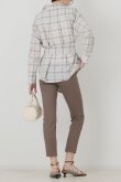 画像5: グレースコンチネンタル｜GRACE CONTINENTAL ダイアグラム DIAGRAM  ポンチスリムパンツ{-BFA} (5)