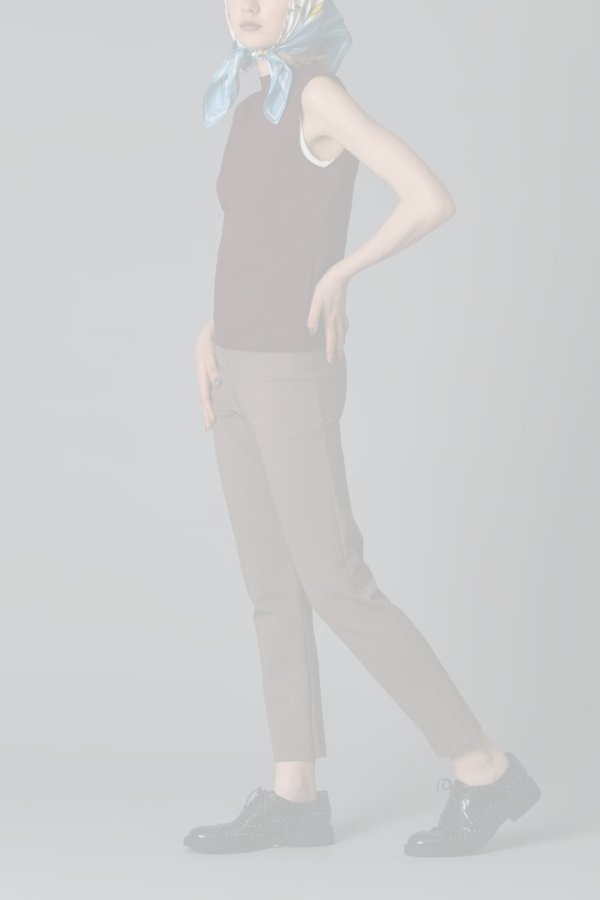 画像11:  {SOLD} グレースコンチネンタル｜GRACE CONTINENTAL ダイアグラム DIAGRAM  ポンチスリムパンツ{-BFA} (11)