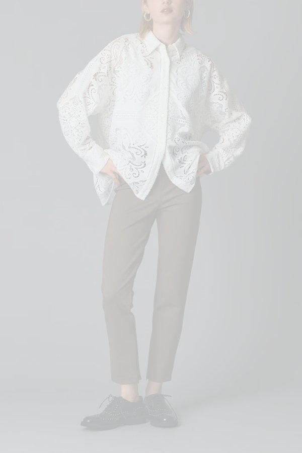 画像15:  {SOLD} グレースコンチネンタル｜GRACE CONTINENTAL ダイアグラム DIAGRAM  ポンチスリムパンツ{-BFA} (15)