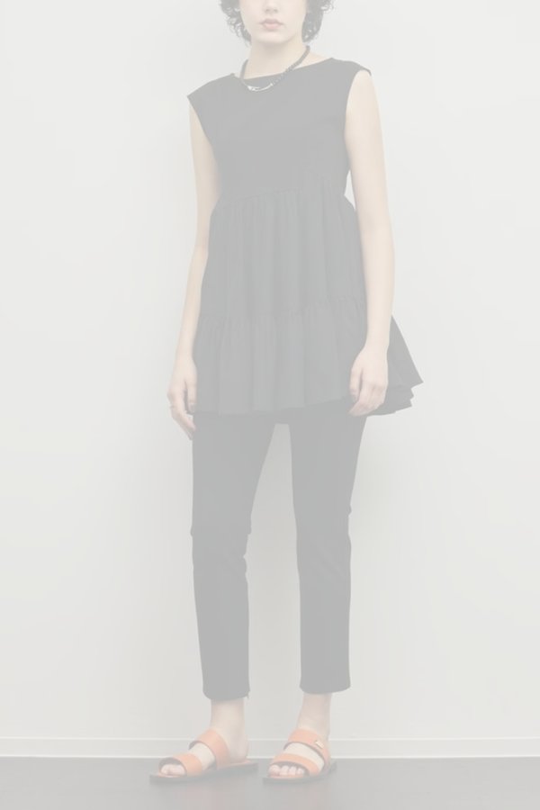 画像4:  {SOLD} グレースコンチネンタル｜GRACE CONTINENTAL ダイアグラム DIAGRAM  ポンチスリムパンツ{-BFA} (4)