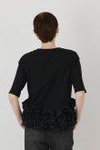 画像8: グレースコンチネンタル｜GRACE CONTINENTAL ダイアグラム DIAGRAM  フリルヘムカットトップ {-BFA} (8)