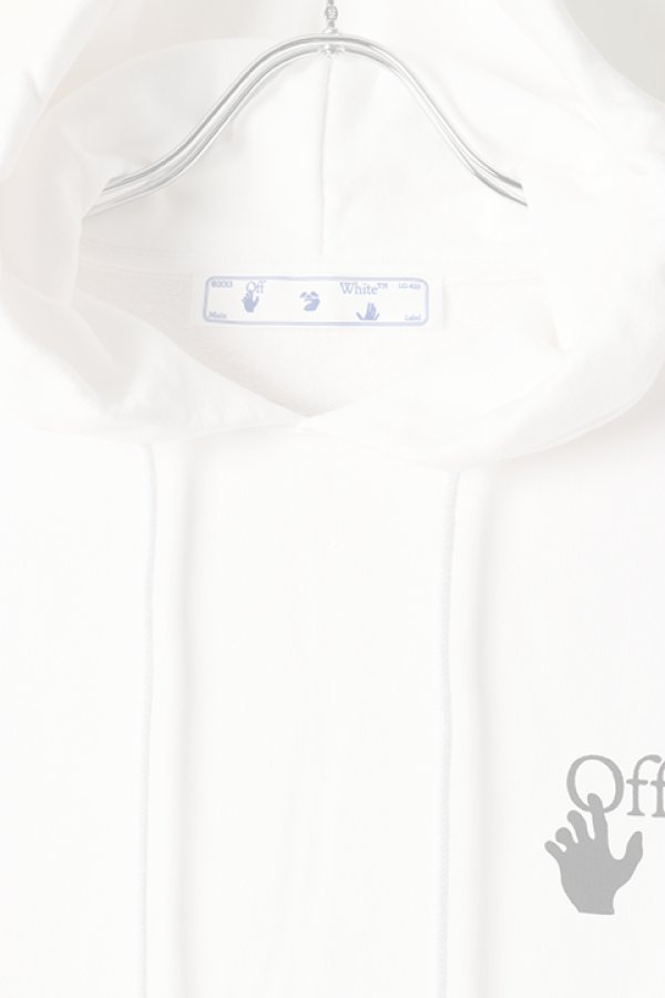 画像2:   Off-white オフホワイト MAKER SLIM HOODIE{0MBB034R21FLE003WT-BAS} (2)