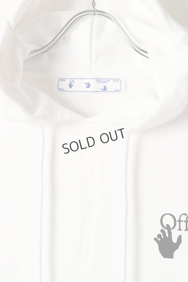 画像2: {SOLD}Off-white オフホワイト MAKER SLIM HOODIE{0MBB034R21FLE003WT-BAS} (2)