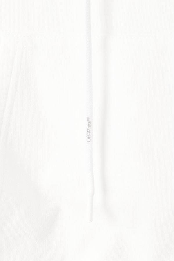 画像4:   Off-white オフホワイト MAKER SLIM HOODIE{0MBB034R21FLE003WT-BAS} (4)