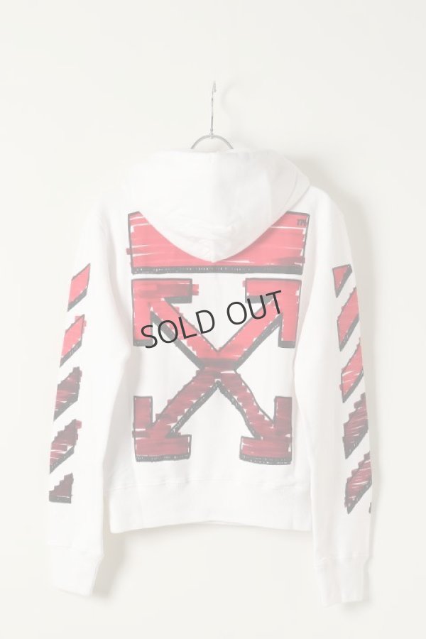 画像5: {SOLD}Off-white オフホワイト MAKER SLIM HOODIE{0MBB034R21FLE003WT-BAS} (5)