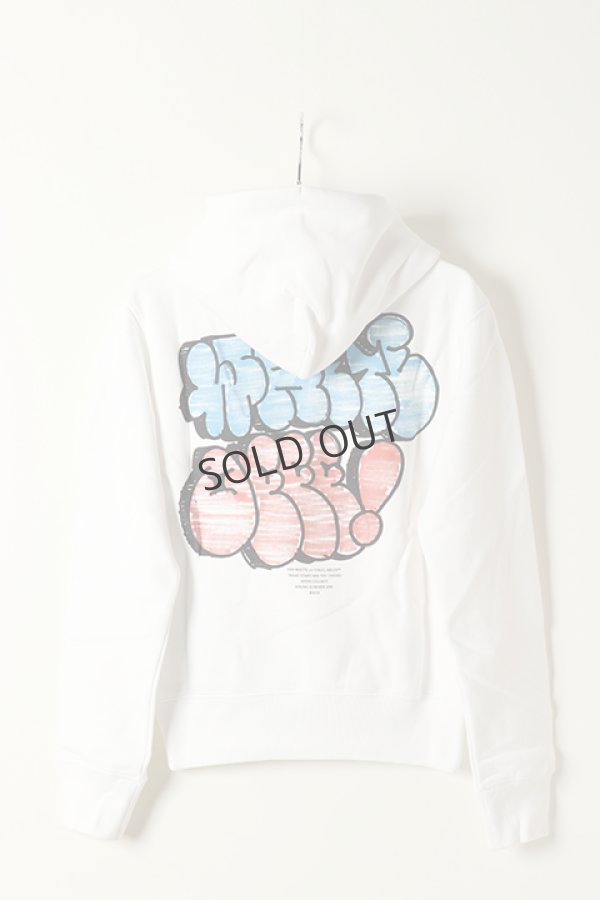 画像1: {SOLD}Off-white オフホワイト WHITE OFFF GRAFF SLIM HOOD{0MBB034R21FLE005WT-BAS} (1)