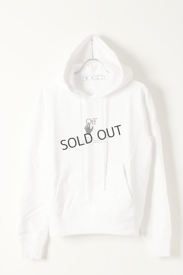 画像5: {SOLD}Off-white オフホワイト WHITE OFFF GRAFF SLIM HOOD{0MBB034R21FLE005WT-BAS} (5)