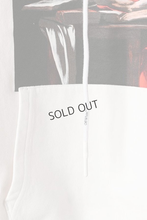 画像3: {SOLD}Off-white オフホワイト CARAVAGGIO OVER HOODIE{0MBB037R21FLE002WT-BAS} (3)