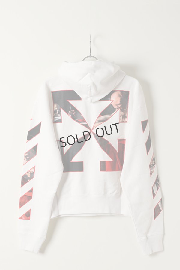 画像5: {SOLD}Off-white オフホワイト CARAVAGGIO OVER HOODIE{0MBB037R21FLE002WT-BAS} (5)