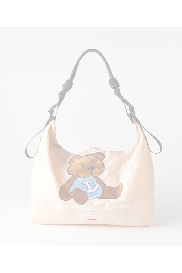 画像9:  {SOLD} ダブスタ ダブルスタンダードクロージング｜DOUBLE STANDARD CLOTHING Ball&Chain / テディベアショッピングバッグ{-BCA} (9)