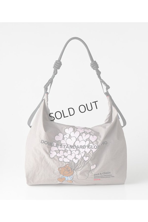 画像9: {SOLD}ダブスタ ダブルスタンダードクロージング｜DOUBLE STANDARD CLOTHING Ball&Chain / バルーンベアショッピングバッグ{-BCA} (9)