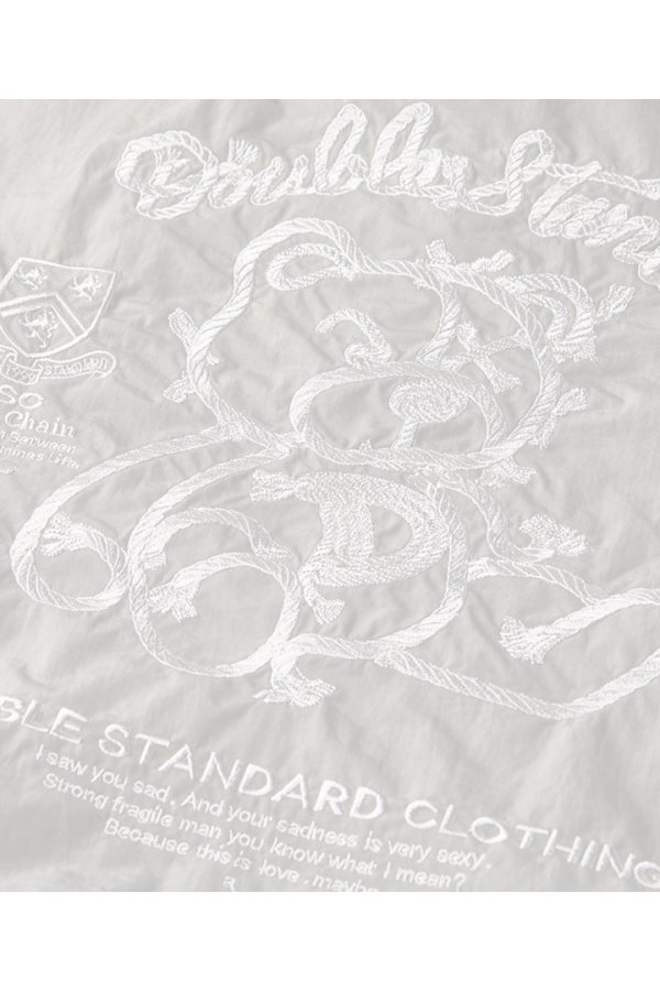 画像3:  {SOLD} ダブスタ ダブルスタンダードクロージング｜DOUBLE STANDARD CLOTHING Ball&Chain / ロープベア ショッピングバッグ{-BES} (3)