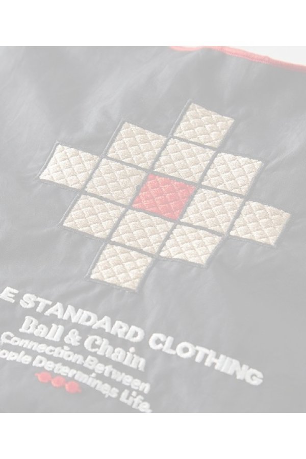 画像4:  {SOLD} ダブスタ ダブルスタンダードクロージング｜DOUBLE STANDARD CLOTHING Ball&Chain / 幾何学模様ショルダーバッグ{-BCA} (4)