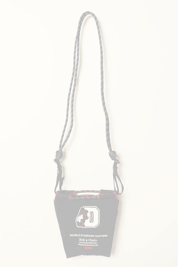 画像7:   DOUBLE STANDARD CLOTHING ダブルスタンダードクロージング Ball&Chain / Dロゴベアショルダーバッグ{-BCA} (7)