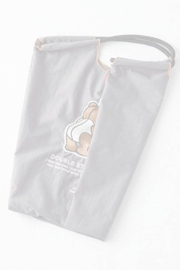 画像4:   ダブスタ ダブルスタンダードクロージング｜DOUBLE STANDARD CLOTHING Ball&Chain / D logo bearミニショッピングバッグ{-BCA} (4)