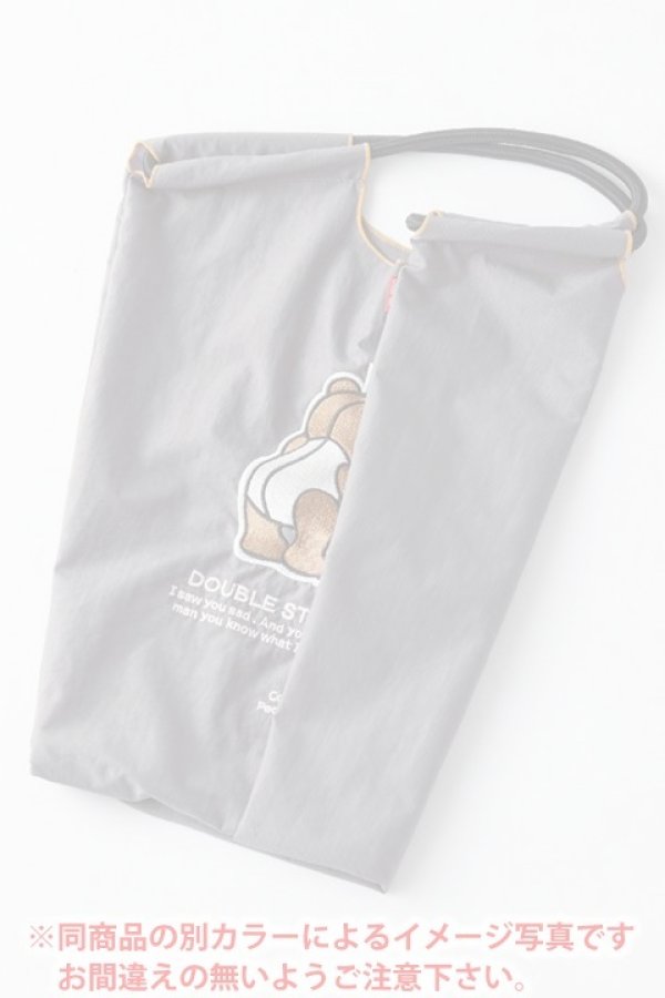 画像4:   ダブスタ ダブルスタンダードクロージング｜DOUBLE STANDARD CLOTHING Ball&Chain / D logo bearミニショッピングバッグ{-BCA} (4)