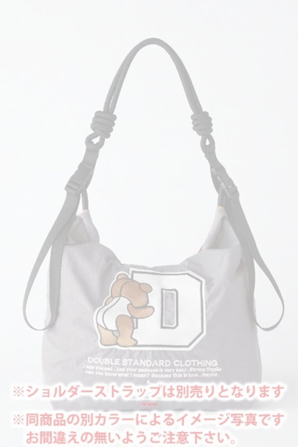 画像8:   ダブスタ ダブルスタンダードクロージング｜DOUBLE STANDARD CLOTHING Ball&Chain / D logo bearミニショッピングバッグ{-BCA} (8)