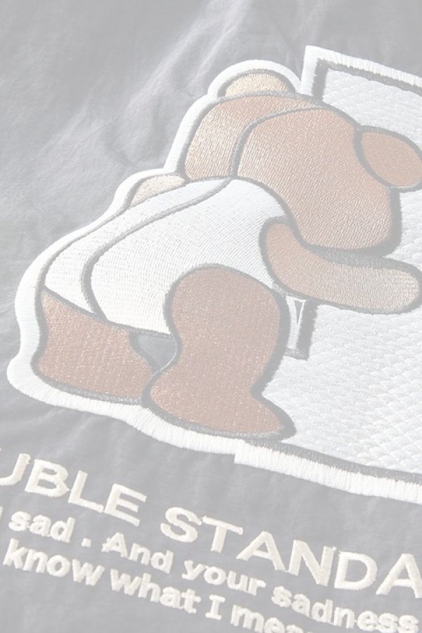画像4:   ダブスタ ダブルスタンダードクロージング｜DOUBLE STANDARD CLOTHING Ball&Chain / D logo bearショッピングバッグ{0400021223-BDS} (4)