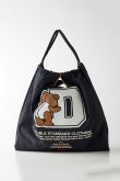 画像5: 【24SS新作】ダブスタ ダブルスタンダードクロージング｜DOUBLE STANDARD CLOTHING Ball&Chain / D logo bearショッピングバッグ{0400021223-BDS} (5)