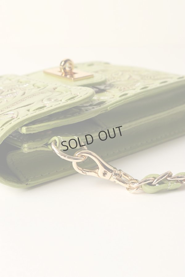 画像5: グレースコンチネンタル|GRACE CONTINENTAL カービングトライブス CARVING TRIBES  cp_Chain minibag{-BCA} (5)