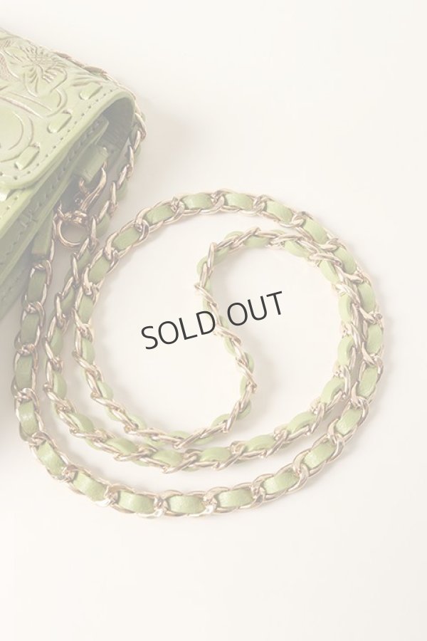 画像6: グレースコンチネンタル|GRACE CONTINENTAL カービングトライブス CARVING TRIBES  cp_Chain minibag{-BCA} (6)