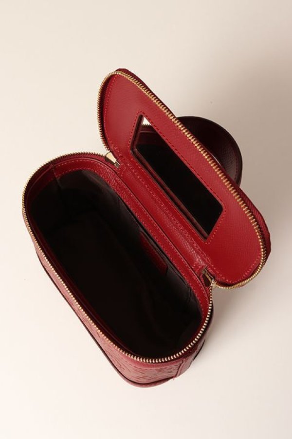 画像6: 【 30%OFF セール42,900円→30,030円】 グレースコンチネンタル|GRACE CONTINENTAL カービングトライブス CARVING TRIBES  Mini EmbossVCBag{-BCA} (6)