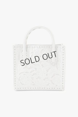 未使用 22SS Carving Tribes カービングトライブス グレースコンチネンタル Cutwork mini bag ショルダーバッグ 0422182513 ブラック レディース 古着 中古 USED GRACE CONTINENTAL - 未使用 22SS Carving Tribes カービングトライブ
