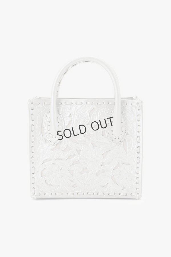 画像1: グレースコンチネンタル｜GRACE CONTINENTAL カービングトライブス CARVING TRIBES  SquareMiniBagMT{-BES} (1)