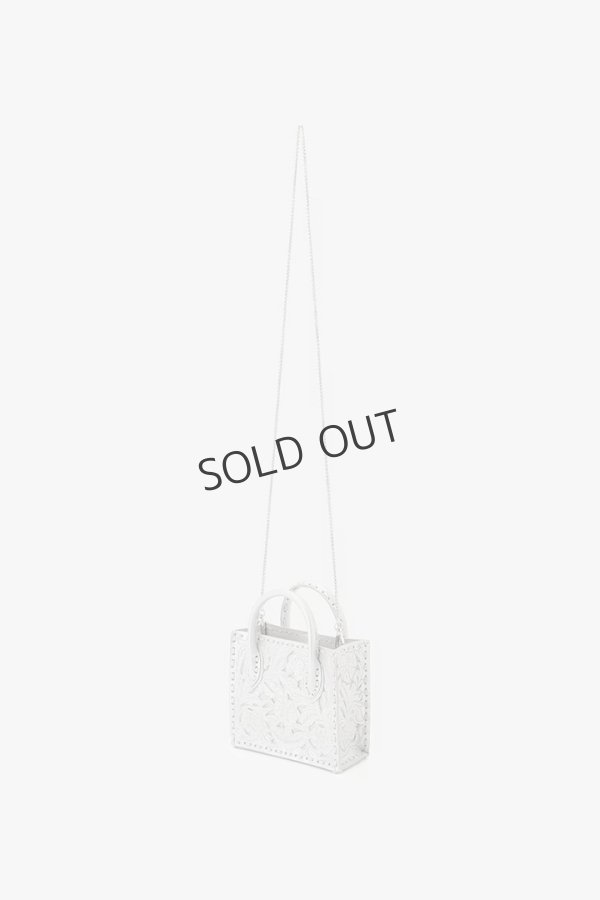 画像2: グレースコンチネンタル｜GRACE CONTINENTAL カービングトライブス CARVING TRIBES  SquareMiniBagMT{-BES} (2)