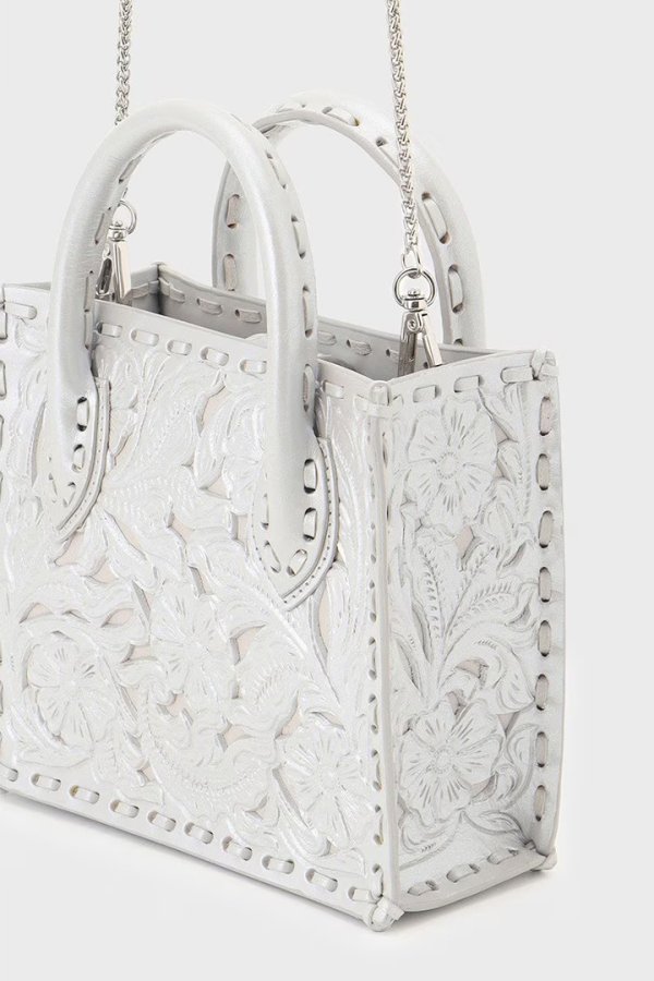 画像3: 【 30%OFF セール38,500円→26,950円】 グレースコンチネンタル|GRACE CONTINENTAL カービングトライブス CARVING TRIBES  SquareMiniBagMT{-BES} (3)