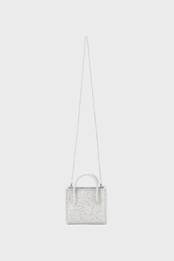 画像6: 【 30%OFF セール38,500円→26,950円】 グレースコンチネンタル|GRACE CONTINENTAL カービングトライブス CARVING TRIBES  SquareMiniBagMT{-BES} (6)