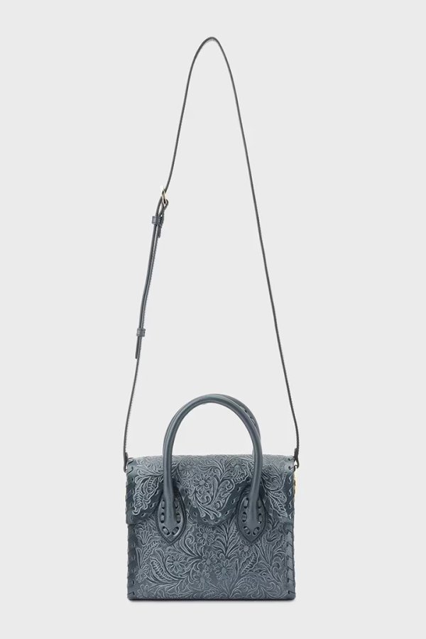 画像2: 【 30%OFF セール51,700円→36,190円】 グレースコンチネンタル|GRACE CONTINENTAL カービングトライブス CARVING TRIBES  MiniRSHandbag-gs{-BES} (2)
