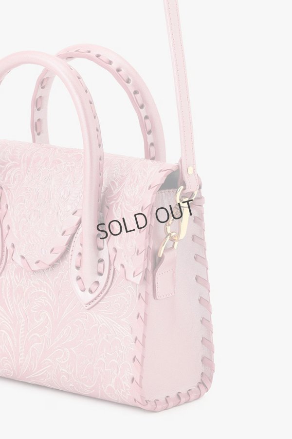 画像3: グレースコンチネンタル｜GRACE CONTINENTAL カービングトライブス CARVING TRIBES  MiniRSHandbag-gs{-BES} (3)