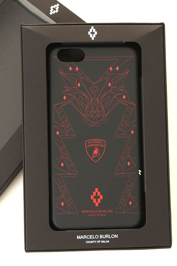 画像5: ▽ 40%OFF アウトレットセール11,000円→6,600円▽ MARCELO BURLON マルセロ ブロン LAMBORGHINI 6 CASE PLUS【iPhone6 Plus/6s Plus】{MMPA004S7008283-1020-AGS} (5)