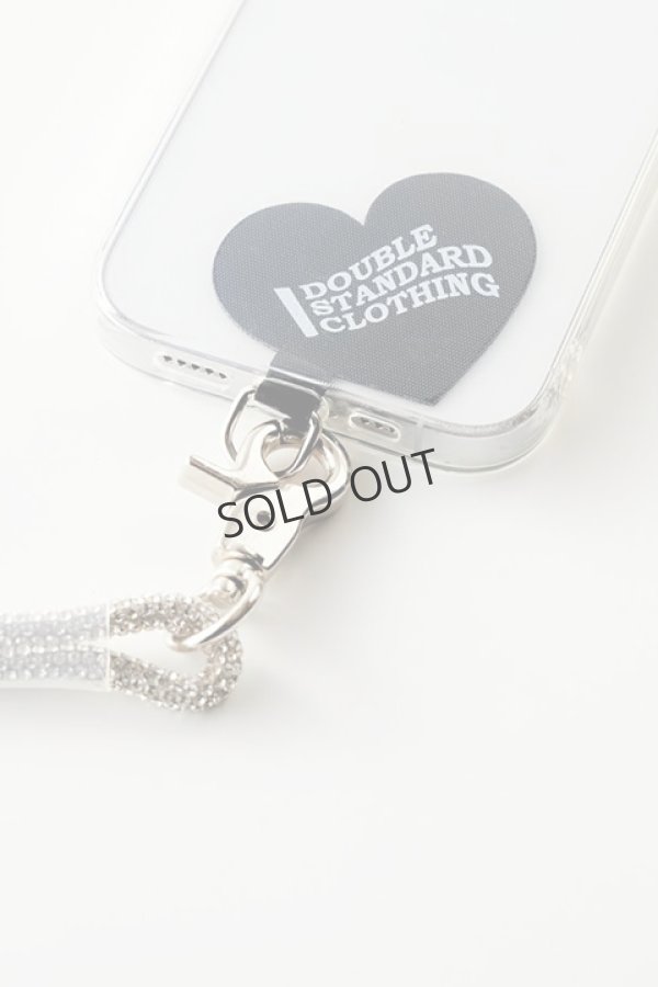 画像3: {SOLD}ダブスタ ダブルスタンダードクロージング｜DOUBLE STANDARD CLOTHING DSC / ラインストーンスマホショルダーストラップ{-BDS} (3)
