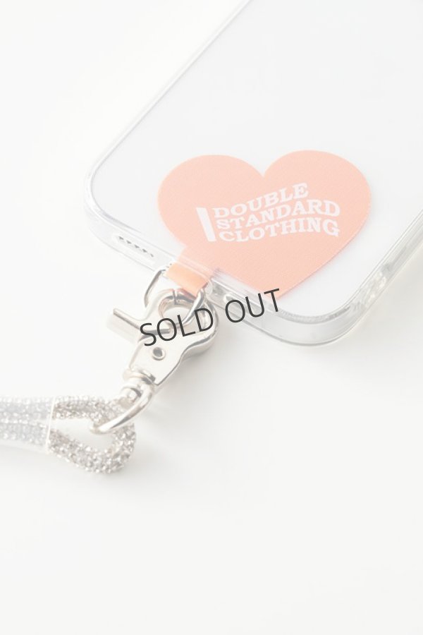 画像4: {SOLD}ダブスタ ダブルスタンダードクロージング｜DOUBLE STANDARD CLOTHING DSC / ラインストーンスマホショルダーストラップ{-BDS} (4)