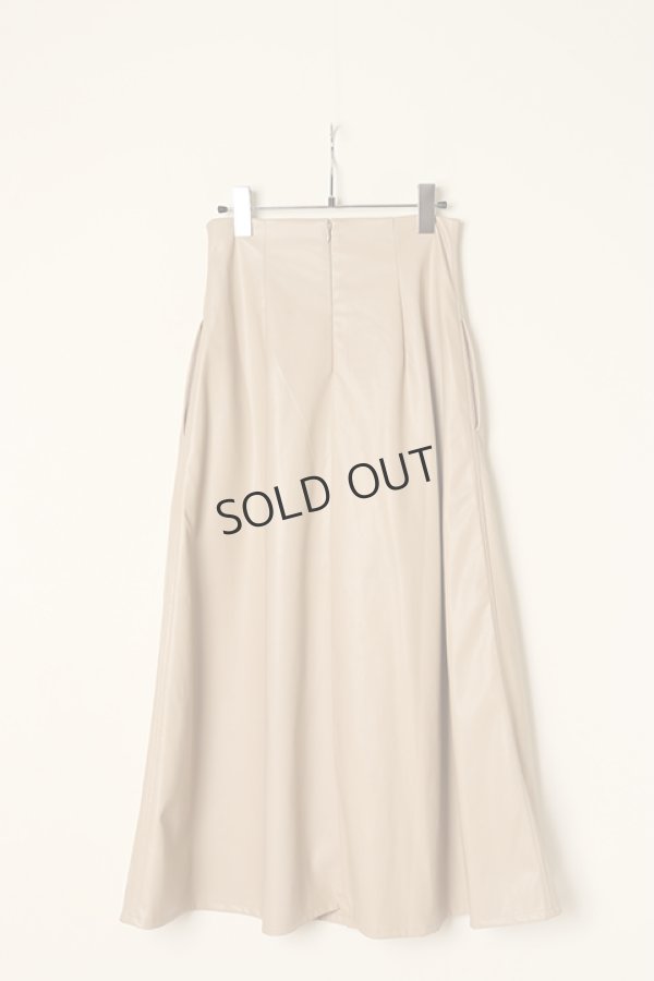 画像2: {SOLD}DOUBLE STANDARD CLOTHING ダブルスタンダードクロージング フェイクレザー{-BBA} (2)