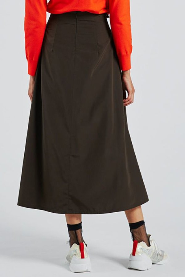 画像3: 【 40%OFF セール24,200円→14,520円】 DOUBLE STANDARD CLOTHING ダブルスタンダードクロージング DSC / ドロストフレアスカート{-BAA} (3)