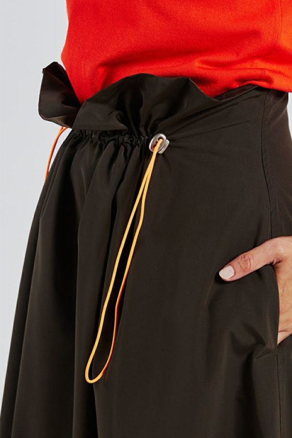 画像4: 【 40%OFF セール24,200円→14,520円】 DOUBLE STANDARD CLOTHING ダブルスタンダードクロージング DSC / ドロストフレアスカート{-BAA} (4)