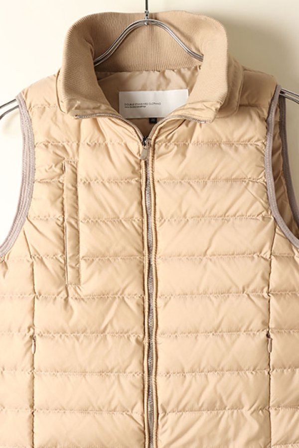 画像9: 【 40%OFF セール34,100円→20,460円】 DOUBLE STANDARD CLOTHING ダブルスタンダードクロージング ストレッチタフタダウンベスト{-BBA} (9)